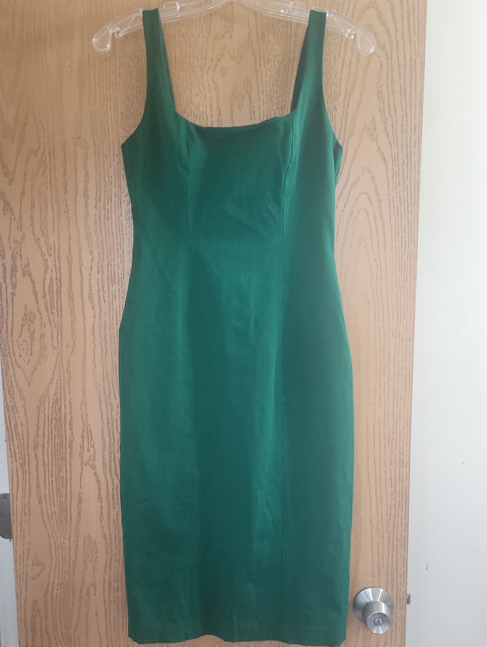 Banana Republic Emerald Green Midi Sheath Dress